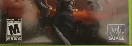 Afro Samurai, the ESRB box on its front