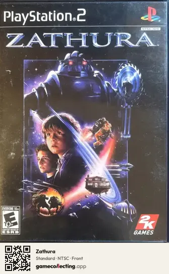 Zathura PlayStation 2, NTSC box front