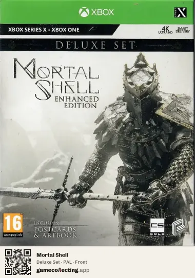 Mortal Shell Xbox Series X, PAL box front