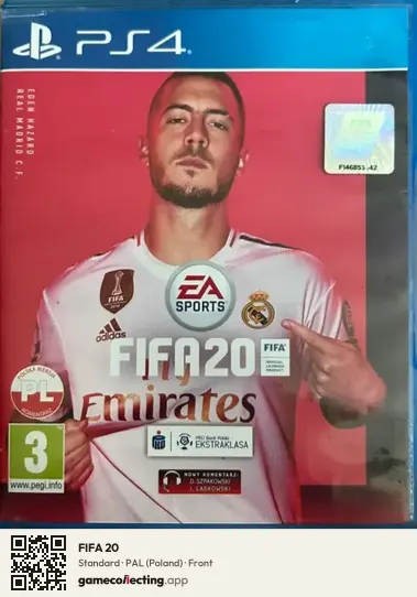 FIFA 20 PlayStation 4, Poland box front