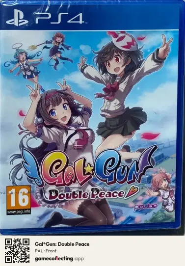 Gal*Gun: Double Peace PlayStation 4, PAL box front