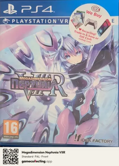 Megadimension Neptunia VIIR PlayStation 4, PAL box front