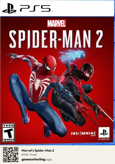 Marvel's Spider-Man 2 PlayStation 5, NTSC box front