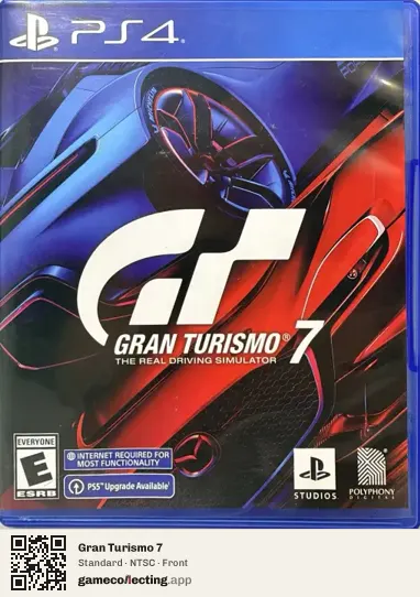Gran Turismo 7 PlayStation 4, NTSC box front