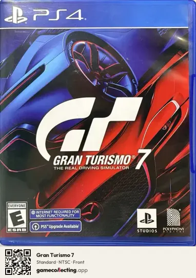Gran Turismo 7 PlayStation 4, NTSC box front