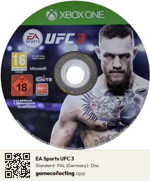 EA Sports UFC 3 Xbox One, PAL disc