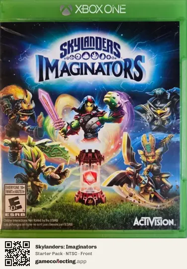Skylanders: Imaginators Xbox One, NTSC box front