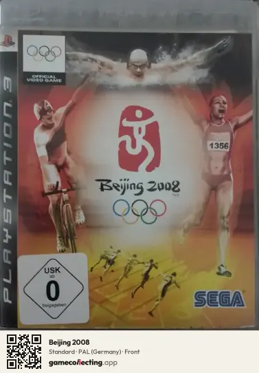 Beijing 2008 PlayStation 3, Germany box front