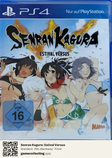 Senran Kagura: Estival Versus PlayStation 4, Germany box front
