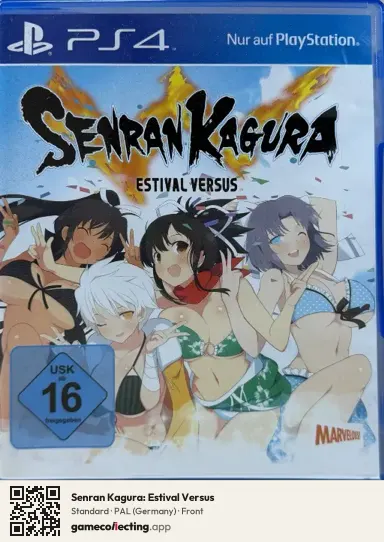 Senran Kagura: Estival Versus PlayStation 4, Germany box front