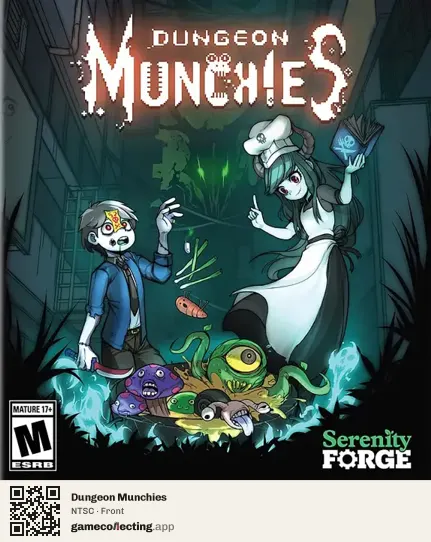 Dungeon Munchies PlayStation 5, NTSC box front