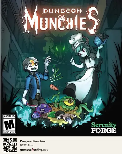 Dungeon Munchies PlayStation 5, NTSC box front