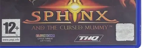 Sphinx and the Cursed Mummy, the PEGI square on its front