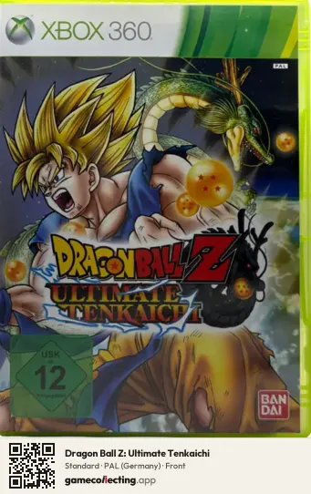 Dragon Ball Z: Ultimate Tenkaichi Xbox 360, Germany box front