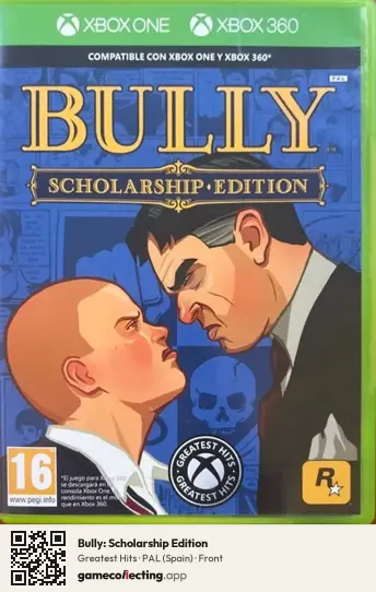Bully: Scholarship Edition Xbox 360, Spain box front