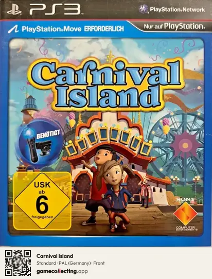 Carnival Island PlayStation 3, Germany box front