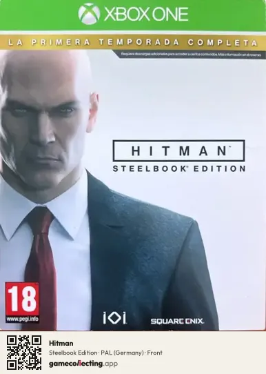 Hitman Xbox One, Germany box front