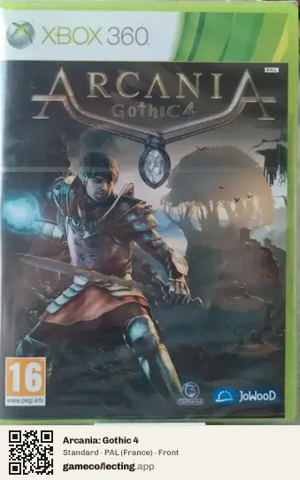 Arcania: Gothic 4 Xbox 360, France box front