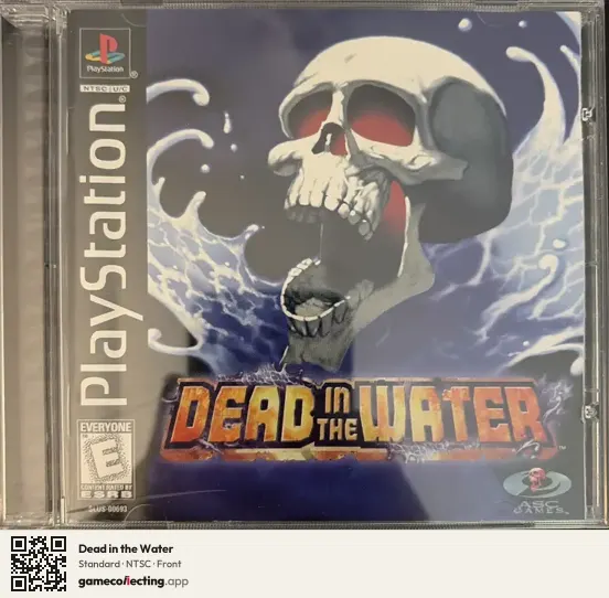 Dead in the Water PlayStation, NTSC box front