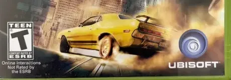Driver: San Francisco, the ESRB box on its front