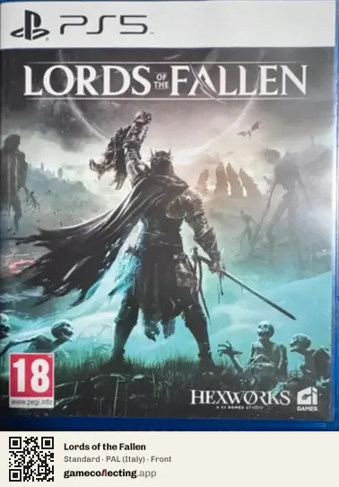 Lords of the Fallen PlayStation 5, Italy box front