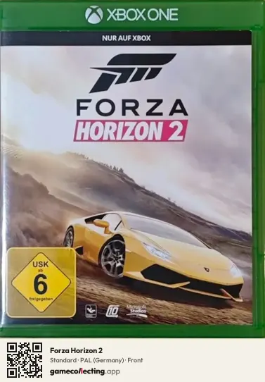 Forza Horizon 2 Xbox One, Germany box front