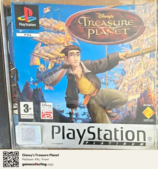 Disney's Treasure Planet PlayStation, PAL box front