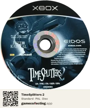 TimeSplitters 2 Xbox, PAL disc