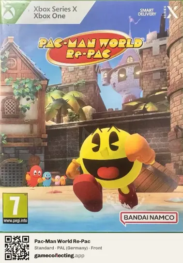 Pac-Man World Re-Pac Xbox Series X, Germany box front