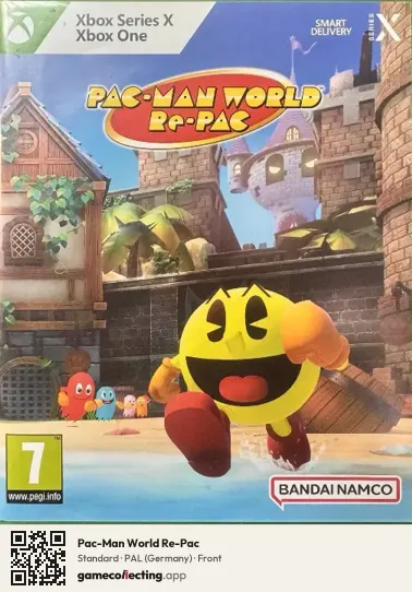 Pac-Man World Re-Pac Xbox Series X, Germany box front