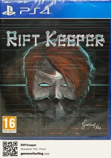 Rift Keeper PlayStation 4, PAL box front