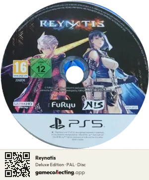 Reynatis PlayStation 5, PAL disc