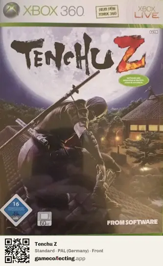 Tenchu Z Xbox 360, Germany box front