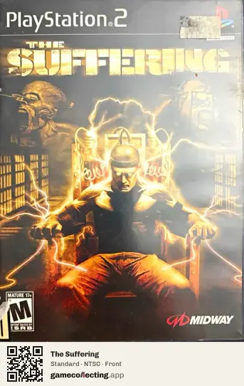 The Suffering PlayStation 2, NTSC box front
