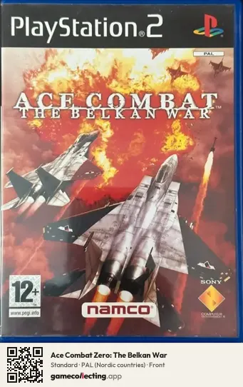 Ace Combat Zero: The Belkan War PlayStation 2, Nordic countries box front