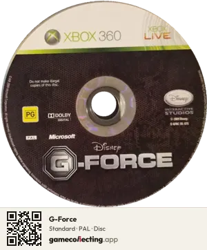 G-Force Xbox 360, PAL disc