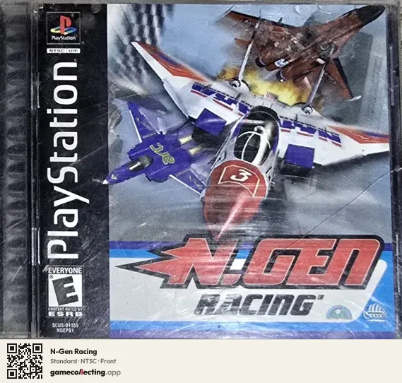 N-Gen Racing PlayStation, NTSC box front