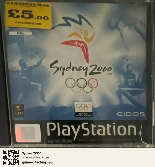Sydney 2000 PlayStation, PAL box front