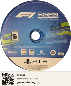F1 2021 PlayStation 5, NTSC disc