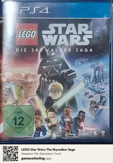 LEGO Star Wars: The Skywalker Saga PlayStation 4, Germany box front