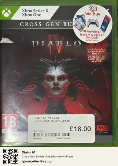 Diablo IV Xbox Series X, Germany box front