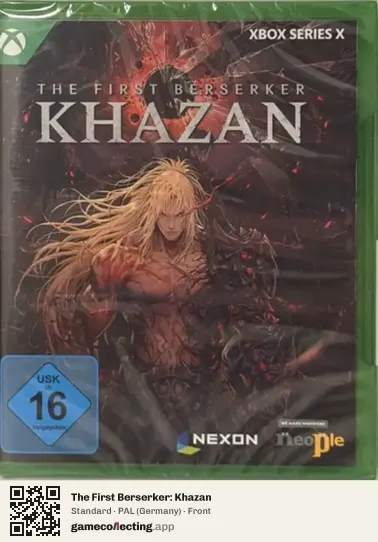 The First Berserker: Khazan Xbox Series X, Germany box front