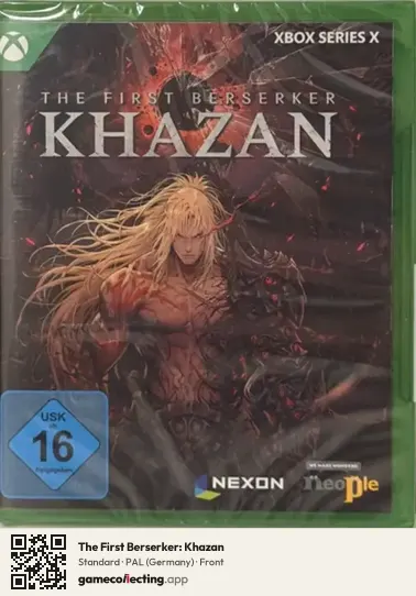 The First Berserker: Khazan Xbox Series X, Germany box front