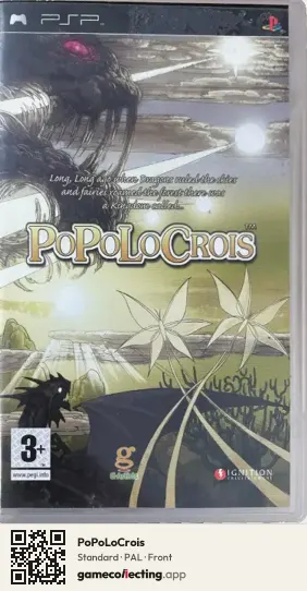 PoPoLoCrois PlayStation Portable, PAL box front