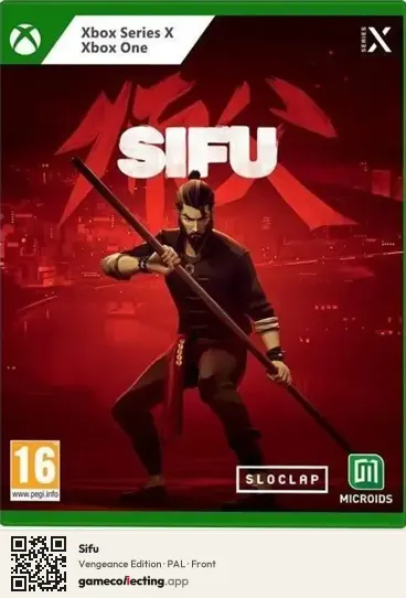 Sifu Xbox One, PAL box front