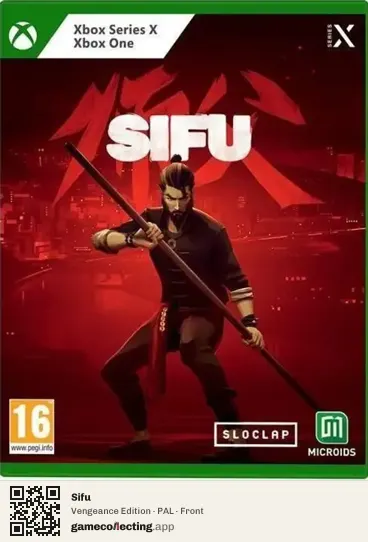 Sifu Xbox One, PAL box front
