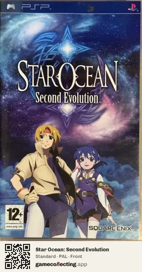 Star Ocean: Second Evolution PlayStation Portable, PAL box front