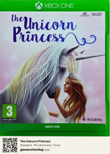 The Unicorn Princess Xbox One, Germany box front