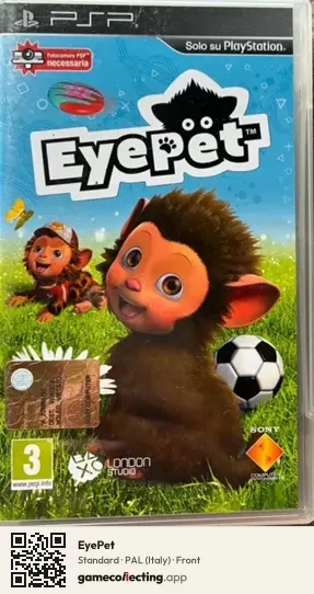 EyePet PlayStation Portable, Italy box front