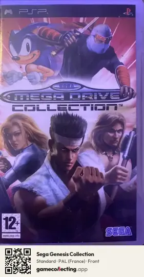 Sega Genesis Collection PlayStation Portable, France box front